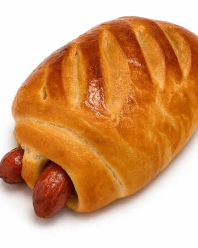 Pain à la saucisse brioché