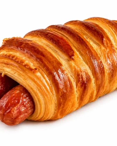 Pain à la saucisse feuilleté